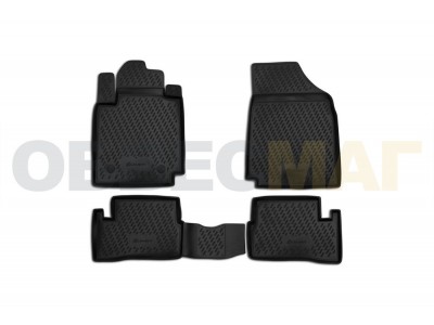 Коврики в салон полиуретан 4 штуки Element для Nissan Micra 2003-2010