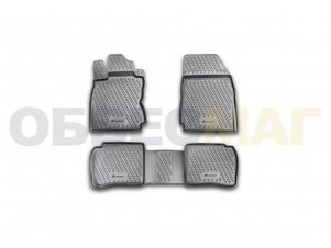 Коврики в салон Element полиуретан 4 штуки на Nissan Note № CARNIS00011
