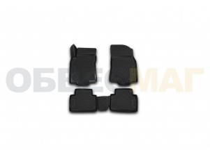 Коврики 3D в салон Element полиуретан 4 штуки на Nissan X-Trail № CARNIS00059