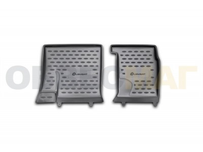 Коврики в салон полиуретан 2 штуки Element для Nissan Qashqai +2 2007-2014