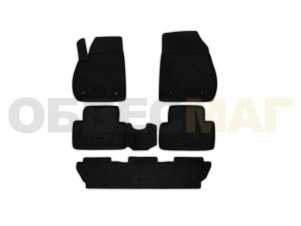 Коврики в салон Element полиуретан 5 штук для 7 мест на Opel Zafira № CAROPL00027