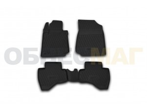 Коврики в салон Element полиуретан 4 штуки на Peugeot 107 № CARPGT00005