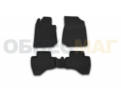 Коврики в салон полиуретан 4 штуки Element для Peugeot 107 2005-2014