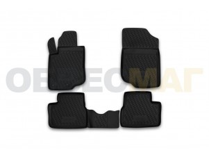 Коврики в салон Element полиуретан 4 штуки на Peugeot 207 № CARPGT00009