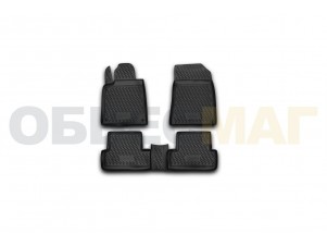 Коврики в салон Element полиуретан 4 штуки на Peugeot 407 № CARPGT00015
