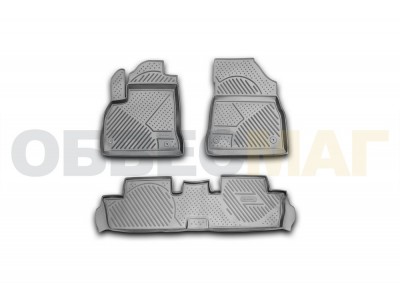 Коврики в салон полиуретан 3 штуки Element для Peugeot 3008 2009-2021