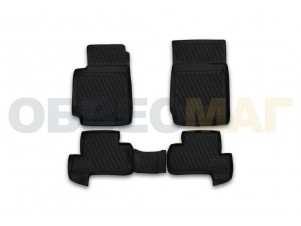 Коврики в салон Element полиуретан 4 штуки для 3 дверей на Suzuki Grand Vitara № CARSZK00007