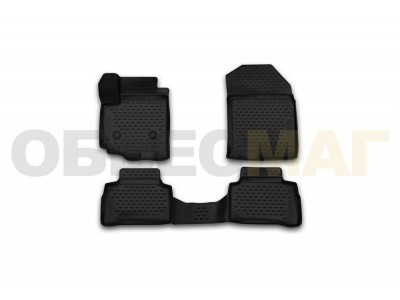 Коврики 3D в салон полиуретан 4 штуки Element для Suzuki Vitara 2015-2021