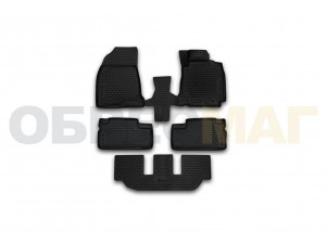 Коврики 3D в салон Element полиуретан 5 штук на Toyota Wish № CARTYT00005