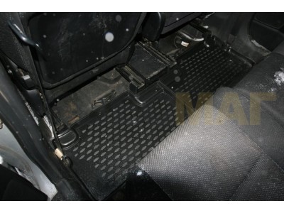 Коврики 3D в салон полиуретан 5 штук Element для Toyota Wish 2003-2009