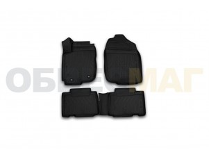 Коврики 3D в салон Element полиуретан 4 штуки на Toyota RAV4 № CARTYT00007k