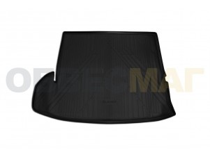 Коврик в багажник Element полиуретан чёрный длинный на Toyota Highlander № CARTYT00014