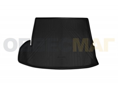 Коврик в багажник полиуретан чёрный длинный Element для Toyota Highlander 2014-2020