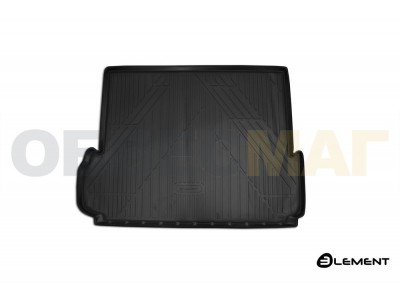 Коврик в багажник полиуретан длинный на 7 мест Element для Toyota Land Cruiser Prado 150 2013-2017
