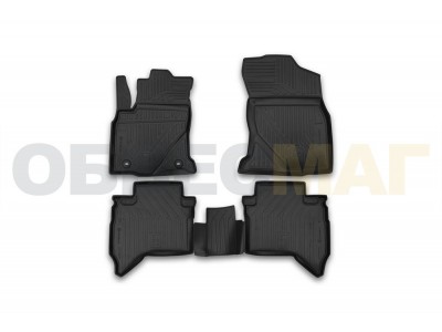 Коврики в салон полиуретан 4 штуки Element для Toyota Hilux 2015-2021 CARTYT00021