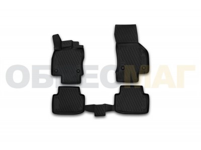 Коврики 3D в салон полиуретан 4 штуки Element для Volkswagen Passat B8 2015-2021