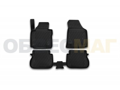 Коврики в салон полиуретан 4 штуки Element для Volkswagen Caddy 2015-2021