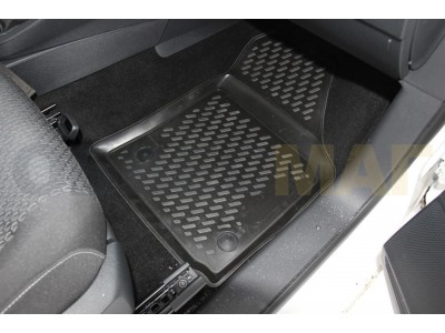 Коврики в салон полиуретан 4 штуки Element для Volkswagen Caddy 2015-2021