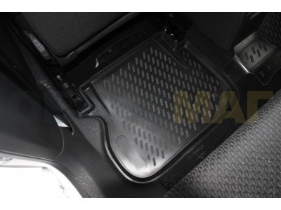 Коврики в салон полиуретан 4 штуки Element для Volkswagen Caddy 2015-2021