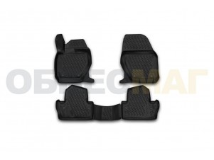 Коврики 3D в салон Element полиуретан 4 штуки на Volvo S60 № CARVOL00001