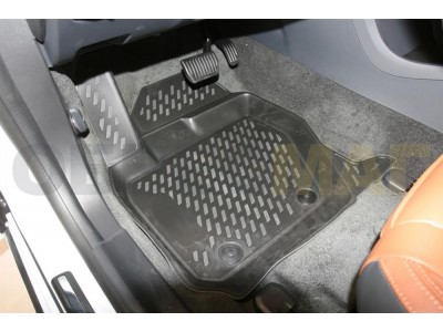 Коврики 3D в салон полиуретан 4 штуки Element для Volvo S60 2013-2021