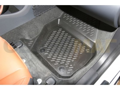 Коврики 3D в салон полиуретан 4 штуки Element для Volvo S60 2013-2021