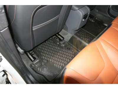 Коврики 3D в салон полиуретан 4 штуки Element для Volvo S60 2013-2021