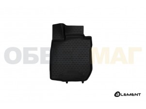 Коврик 3D в салон Element передний левый полиуретан 1 штука на Renault Logan № ELEMENT3D4105210kFL