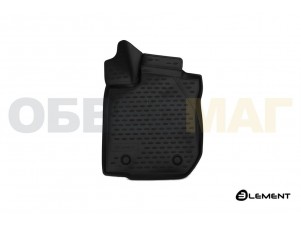 Коврик 3D в салон Element передний левый полиуретан 1 штука на Renault Sandero/Sandero Stepway № ELEMENT3D4132210kFL