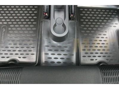 Коврики 3D в салон полиуретан 4 штуки Element для Renault Kaptur 2016-2021