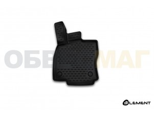 Коврик 3D в салон Element передний левый полиуретан 1 штука на Skoda Octavia A7 № ELEMENT3D4516210kFL