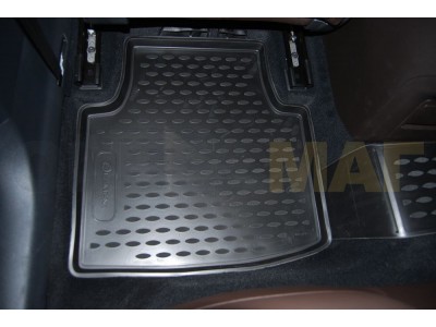 Коврики 3D в салон полиуретан 4 штуки Element для Skoda Superb 2015-2021