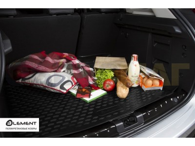 Коврики 3D в салон полиуретан 4 штуки Element для Skoda Superb 2015-2021
