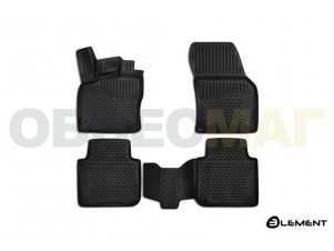 Коврики 3D в салон Element полиуретан 4 штуки на Skoda Kodiaq № ELEMENT3D4519210k