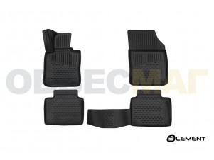 Коврики 3D в салон Element полиуретан 4 штуки на Volvo V90 Cross Country № ELEMENT3D5018210k