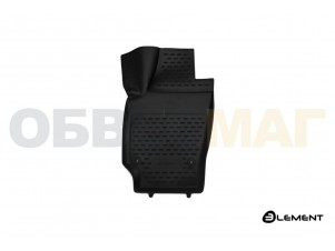 Коврик 3D в салон Element передний левый полиуретан 1 штука на хетчбек на Volkswagen Polo Hatchback № ELEMENT3D5128210kFL