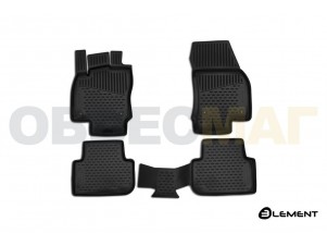 Коврики в салон Element полиуретан 4 штуки на короткую базу на Volkswagen Tiguan № ELEMENT5154210k