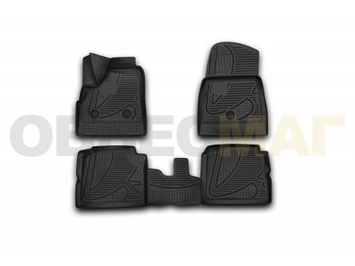 Коврики 3D в салон полиуретан 4 штуки Element для Нива ВАЗ 2131 2009-2021