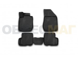 Коврики 3D в салон Element полиуретан 4 штуки на Lada Largus № F620250E1