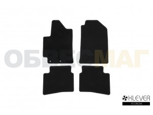 Коврики в салон Klever Econom 4 штуки для Kia Rio № KLEVER01255501200k