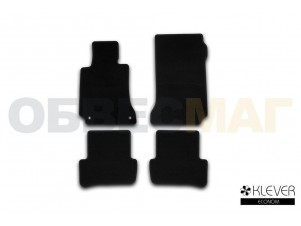 Коврики в салон Klever Econom для АКПП 4 шт. для Mercedes-Benz C-Class W204 № KLEVER013439101200k