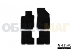 Коврики в салон Klever Econom 4 шт. для Renault Logan № KLEVER01412501200k