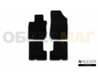 Коврики в салон Klever Econom 4 шт. для Renault Logan 2004-2015