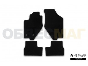 Коврики в салон Klever Econom 4 шт. для Lada Granta № KLEVER01522501200k