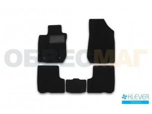 Коврики в салон Klever Premium для 5 мест 5 шт. для Lada Largus № KLEVER03522722110kh