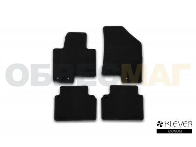 Коврики в салон Klever Econom 4 штуки для Kia Sportage 2010-2021