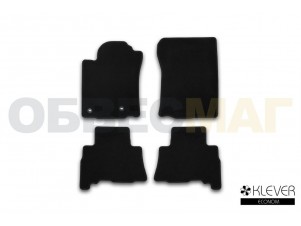 Коврики в салон Klever Econom 4 штуки для 5 мест для Toyota Land Cruiser Prado 150 № KVR01482901200k