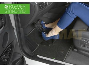 Коврики в салон Klever Standard 4 штуки для авто с АКПП для Mitsubishi Outlander № KVR02352901210kh