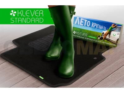 Коврики в салон Klever Standard 5 штук для авто с АКПП для Toyota Land Cruiser 200 2012-2021