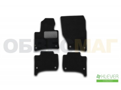 Коврики в салон Klever Standard 4 штуки для Volkswagen Touareg 2010-2017